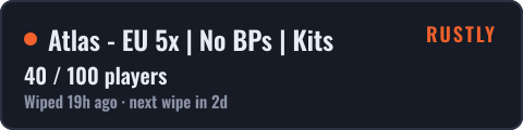 Atlas - EU 5x | No BPs | Kits — live status badge