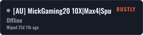 AU MickGaming20 10X|Max4|Sputnik/TrainHiest/Kit/RPStore/Custo — live status