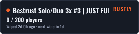 Bestrust Solo/Duo 3x #3 | JUST FULLWIPED 13.10 10/13 — live status