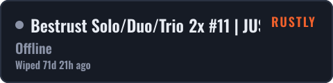 Bestrust Solo/Duo/Trio 2x #11 | JUST FULLWIPED 05.08 08/05 — live status badge