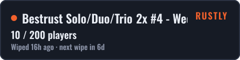 Bestrust Solo/Duo/Trio 2x #4 - Weekly | JUST WIPED 14.10 10/14 — live status