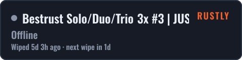 Bestrust Solo/Duo/Trio 3x #3 | JUST FULLWIPED 30.09 09/30 — live status