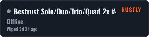 Bestrust Solo/Duo/Trio/Quad 2x #4 - Weekly | JUST FULLWIPED 02. — live status