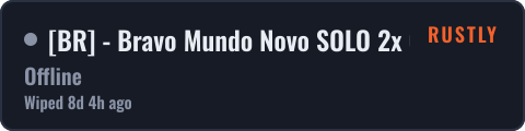 BR - Bravo Mundo Novo SOLO 2x 02/10 — live status