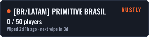 BR/LATAM PRIMITIVE BRASIL — live status
