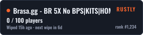 Brasa.gg - BR 5X No BPS|KITS|HOME|And More — live status