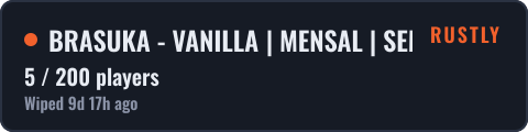 BRASUKA - VANILLA | MENSAL | SEM LIMITE — live status badge
