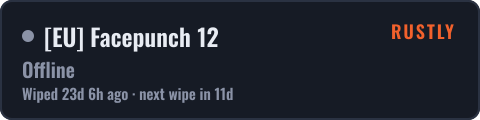 EU Facepunch 12 — live status