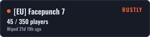 EU Facepunch 7 — live status