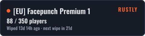 EU Facepunch Premium 1 — live status