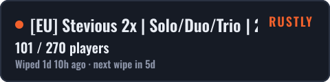 EU Stevious 2x | Solo/Duo/Trio | 8/10 — live status