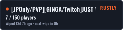 [JPOnly/PVP][GINGA/Twitch]JUST WIPED! — live status badge