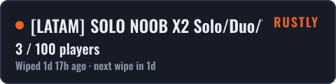 [LATAM] SOLO NOOB X2 Solo/Duo/Trio | 13/10 Wipe — live status badge