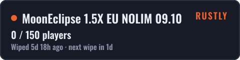 MoonEclipse 1.5X EU NOLIM 09.10 — live status badge