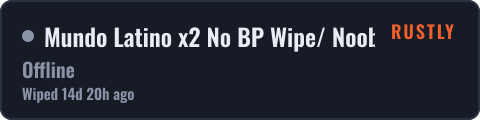 Mundo Latino x2 No BP Wipe/ Noob/Friendly Wipeado Reciente — live status