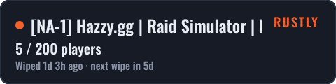[NA-1] Hazzy.gg | Raid Simulator | Bed Wars | Aim | Wiped 10/14 — live status badge