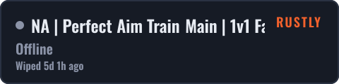 NA | Perfect Aim Train Main | 1v1 Facecheck FFA Targets — live status badge