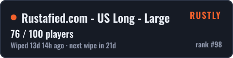 Rustafied.com - US Long - Large — live status