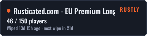 Rusticated.com - EU Premium Long — live status