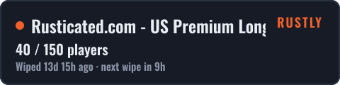 Rusticated.com - US Premium Long — live status