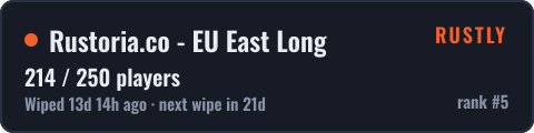 Rustoria.co - EU East Long — live status
