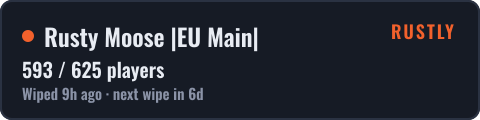 Rusty Moose |EU Main| — live status