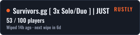 Survivors.gg 3x Solo/Duo | JUST WIPED 15.10 — live status
