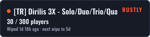 TR Dirilis 3X - Solo/Duo/Trio/Quad|Max 5 Yeni Baslayan — live status