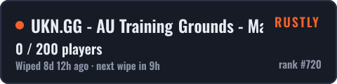 UKN.GG - AU Training Grounds - Main — live status