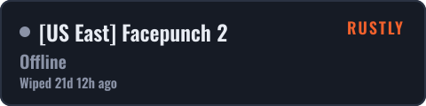 [US East] Facepunch 2 — live status badge